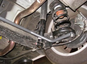 Hyundai Elantra Rear Sway Bar - Progress Technology - 19mm Solid - `12-`16